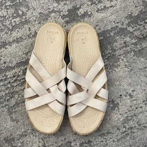 Strappy Crocs Sandals